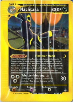 Pokémon-Karte Nachtara 041/147