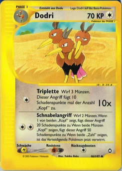 Pokémon-Karte Dodri 046/147