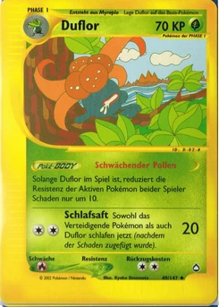 Pokémon-Karte Duflor 049/147