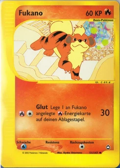 Pokémon-Karte Fukano 051/147