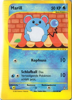 Pokémon-Karte Marill 053/147