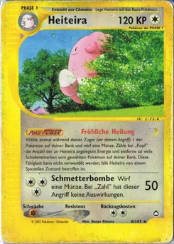 Pokémon-Karte Heiteira 006/147