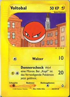 Pokémon-Karte Voltobal 064/147
