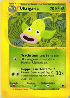 Pokémon-Karte Ultrigaria 065/147