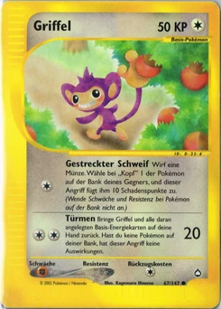 Pokémon-Karte Griffel 067/147