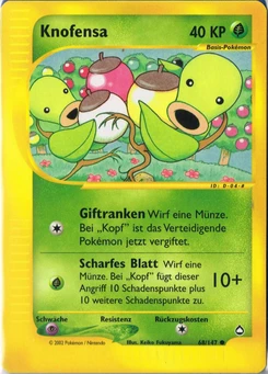 Pokémon-Karte Knofensa 068/147
