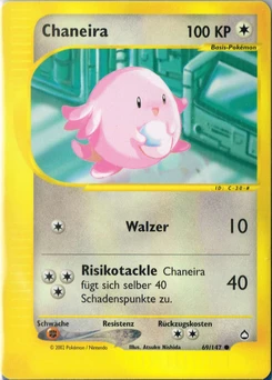 Pokémon-Karte Chaneira 069/147
