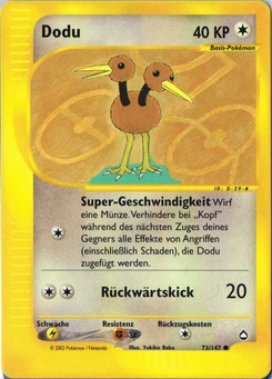 Pokémon-Karte Dodu 073/147