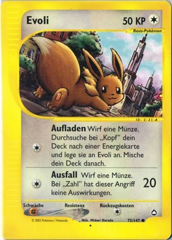 Pokémon-Karte Evoli 075/147