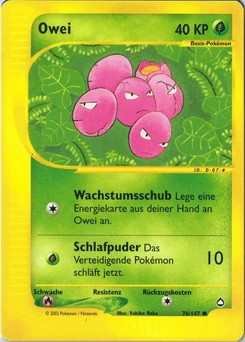 Pokémon-Karte Owei 076/147