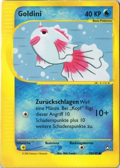 Pokémon-Karte Goldini 078/147