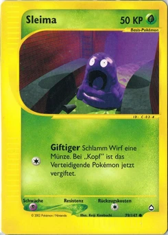 Pokémon-Karte Sleima 079/147
