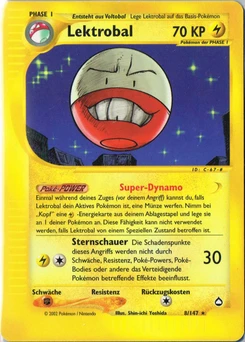 Pokémon-Karte Lektrobal 008/147