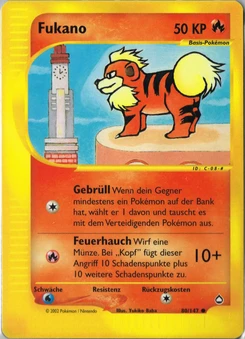 Pokémon-Karte Fukano 080/147