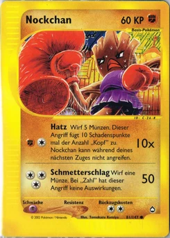 Pokémon-Karte Nockchan 081/147