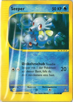 Pokémon-Karte Seeper 085/147