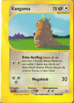 Pokémon-Karte Kangama 088/147
