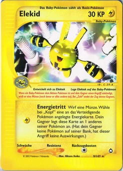 Pokémon-Karte Elekid 009/147