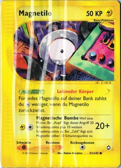Pokémon-Karte Magnetilo 091/147