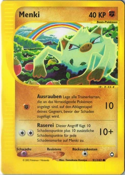Pokémon-Karte Menki 092/147