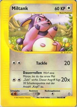 Pokémon-Karte Miltank 094/147