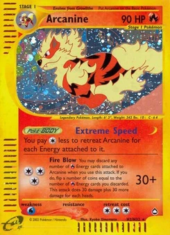 Pokémon-Karte Arkani H02