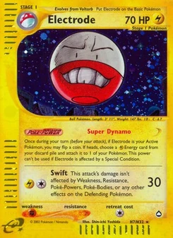 Pokémon-Karte Lektrobal H07