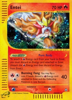 Pokémon-Karte Entei H08