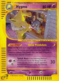 Pokémon-Karte Hypno H12