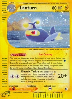 Pokémon-Karte Lanturn H15