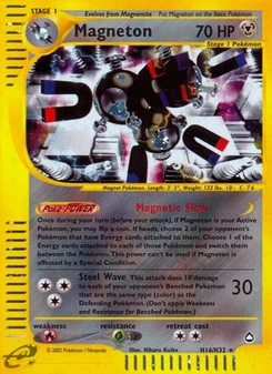 Pokémon-Karte Magneton H16