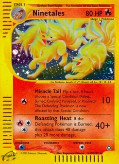 Pokémon-Karte Vulnona H19