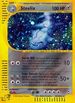 Pokémon-Karte Stahlos H23