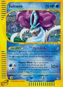 Pokémon-Karte Suicune H25