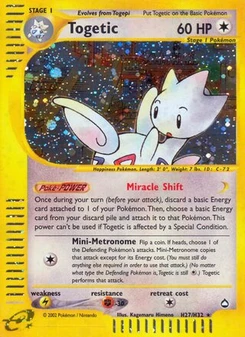 Pokémon-Karte Togetic H27