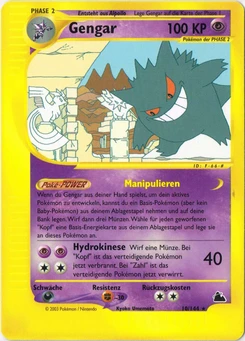 Pokémon-Karte Gengar 010/144