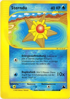 Pokémon-Karte Sterndu 103/144