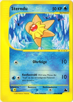 Pokémon-Karte Sterndu 104/144