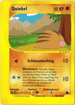 Pokémon-Karte Quiekel 108/144