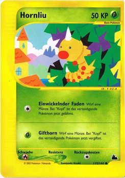 Pokémon-Karte Hornliu 115/144