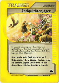 Pokémon-Karte Antiquitätenjäger 120/144