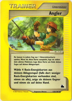 Pokémon-Karte Angler 125/144
