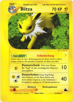 Pokémon-Karte Blitza 013/144