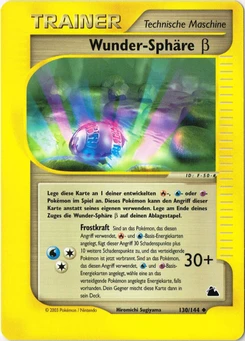 Pokémon-Karte Wunder-Sphäre (Beta) 130/144