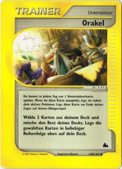 Pokémon-Karte Orakel 138/144