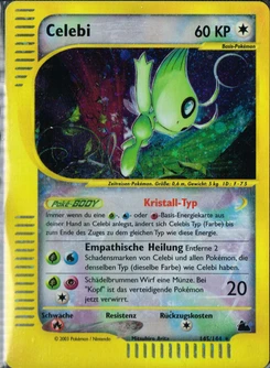 Pokémon-Karte Celebi 145/144