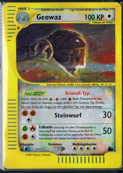 Pokémon-Karte Geowaz 148/144