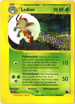 Pokémon-Karte Ledian 015/144