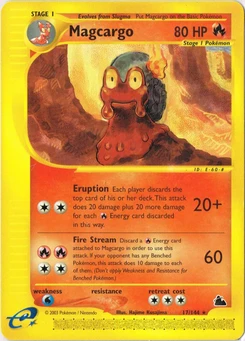 Pokémon-Karte Magcargo 017/144
