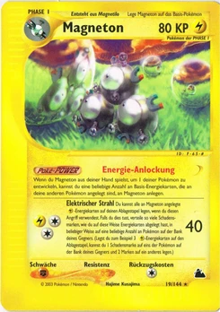 Pokémon-Karte Magneton 019/144